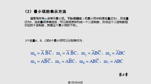 卡诺图化简法PPT课件
