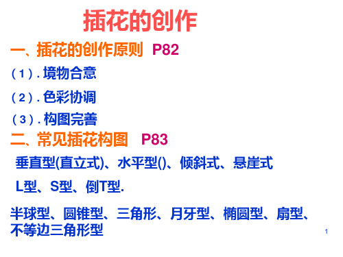 插花艺术1PPT课件
