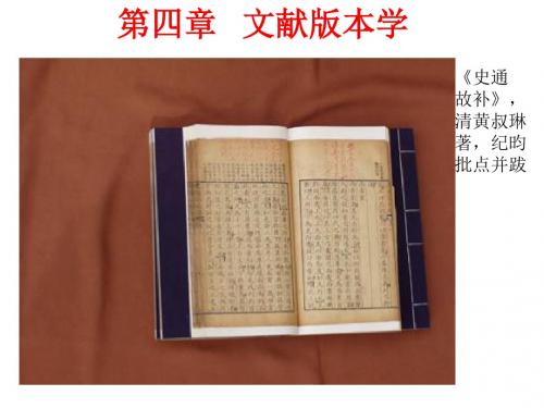 文献版本学