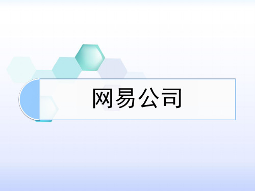 网易公司.
