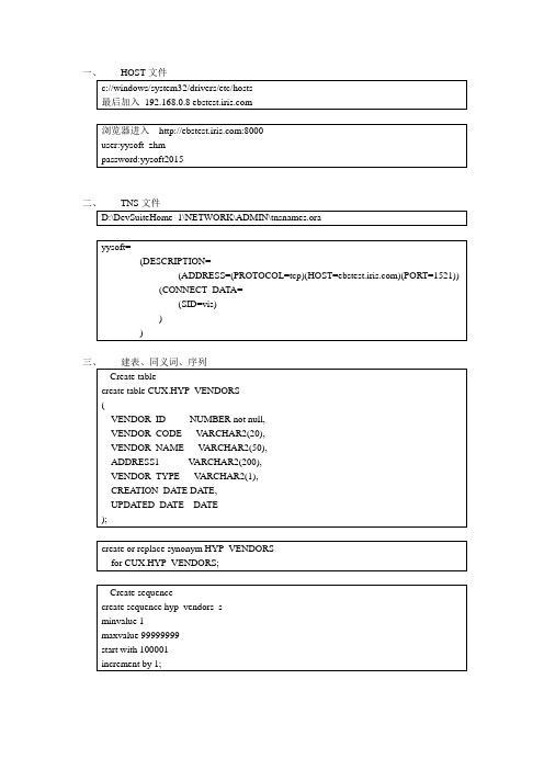 Oracle EBS 学习总结