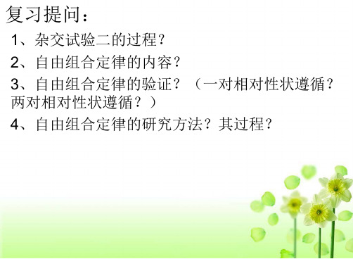 1.2《孟德尔的豌豆杂交实验(二)2