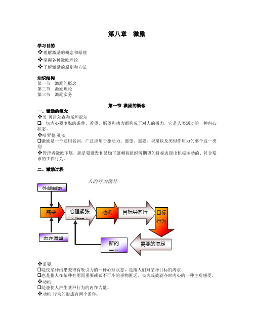管理学讲义        第八章