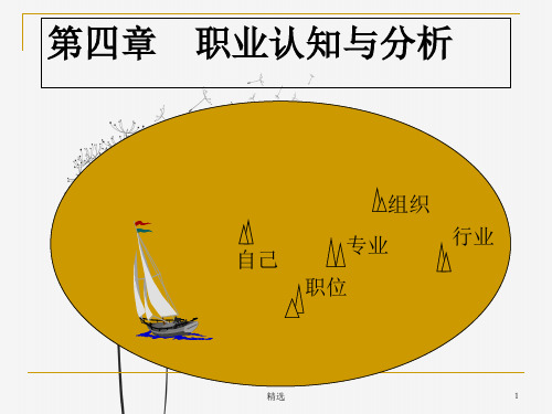 第四章职业认知与分析.ppt