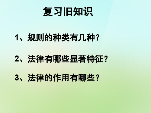 人教版初一下册政治7.2法不可违PPT课件(9)