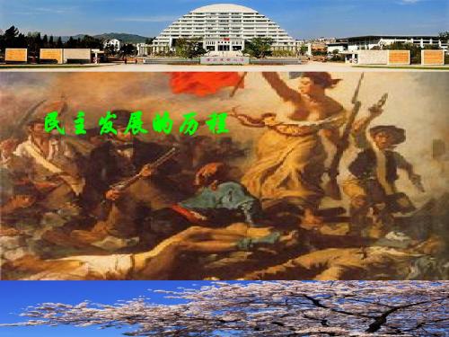 民主发展的历程
