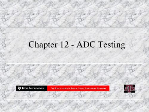 ADC Testing