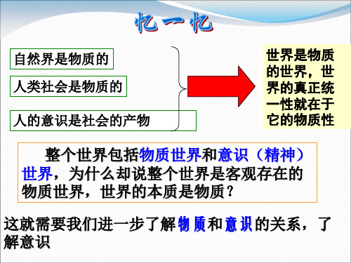 哲学第五课第一框意识的本质
