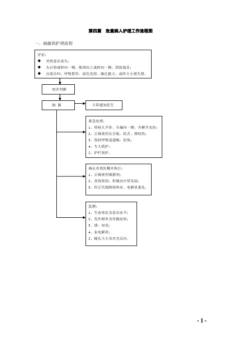 危重病人护理流程