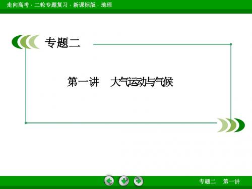 2-1 大气运动规律