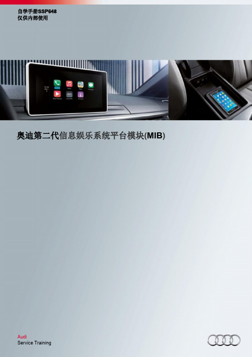 SSP648-奥迪第二代信息娱乐系统平台模块(MIB)