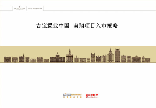 某项目入市策略教材(PPT 47页)