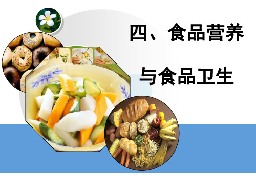 食品营养与食品卫生ppt课件