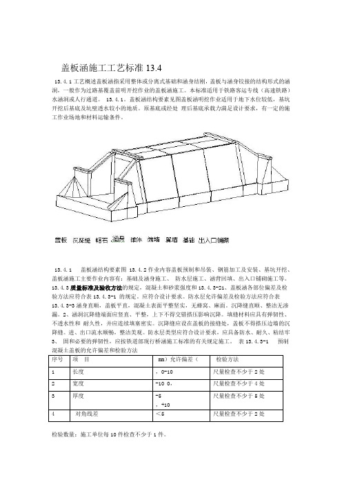 盖板涵施工工艺