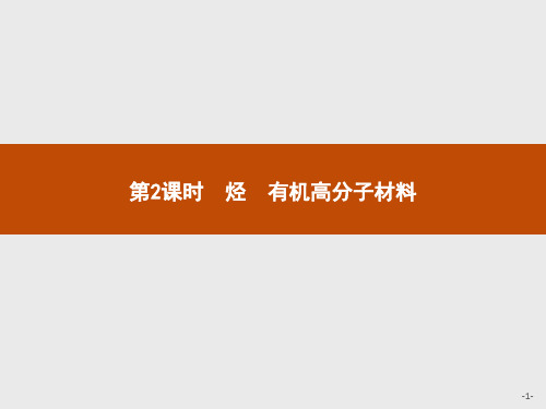 (新高中)化学人教版必修第二册课件：第七章 第二节 第2课时 烃 有机高分子材料