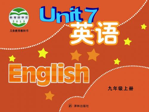 牛津译林版九年级上Unit7 Reading II课件(共29张ppt)