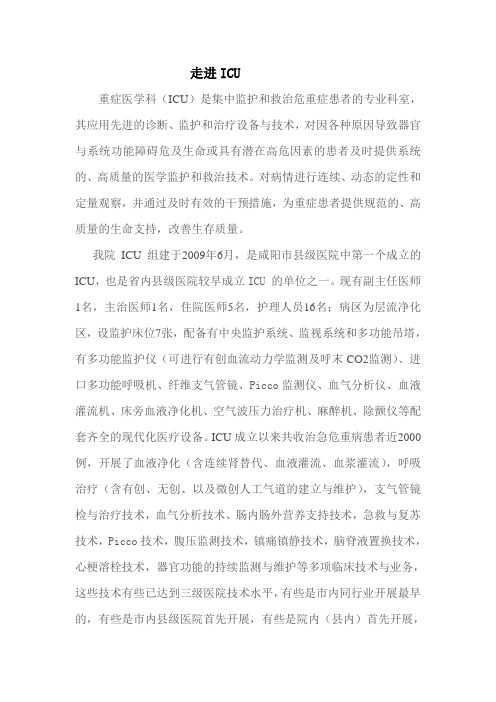 ICU简介