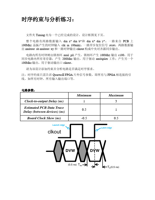 Timing Analysis