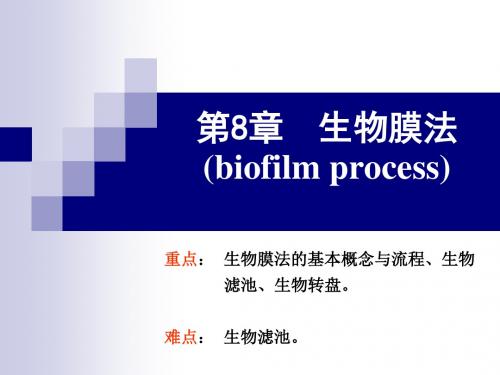 第8章_生物膜法