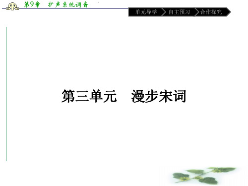 粤教语文选修 《唐诗宋词元散曲选读》课件13 柳永词二首