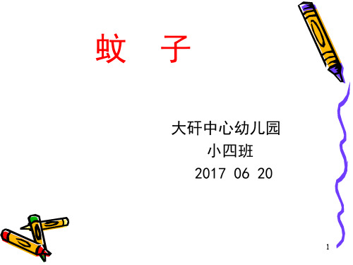 蚊子(课堂PPT)