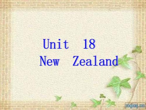 New Zealand ppt