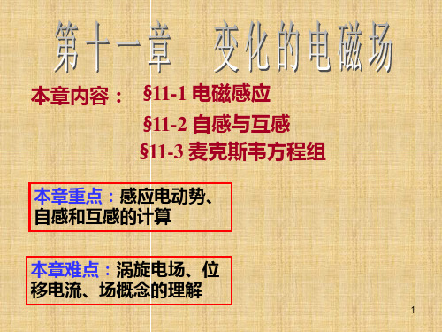 高二物理竞赛电磁感应课件 (2)