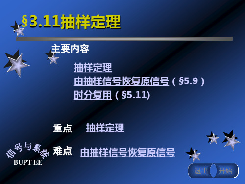 §3.11 抽样定理(课资资源)