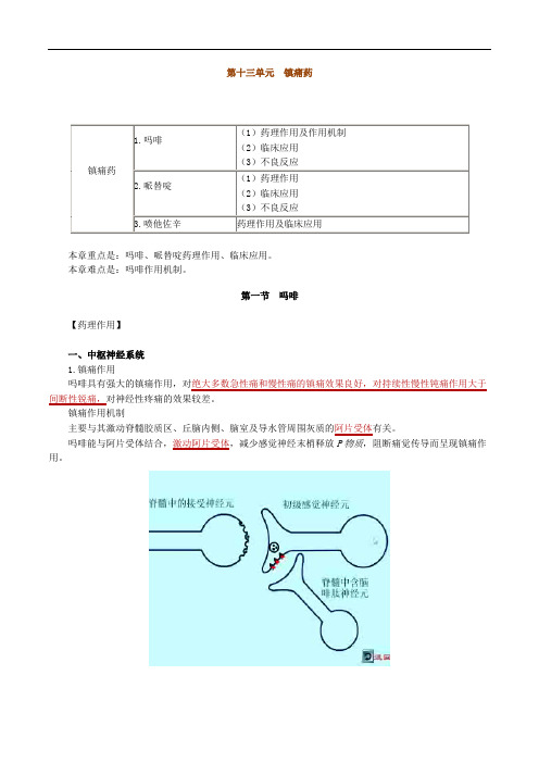 医师执业口腔药理学讲义1301