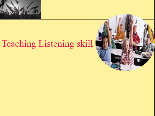 Teaching Listening