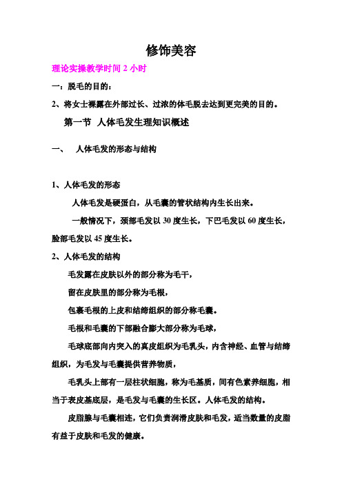 修饰美容