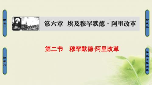 高中历史第六章埃及穆罕默德 (2)