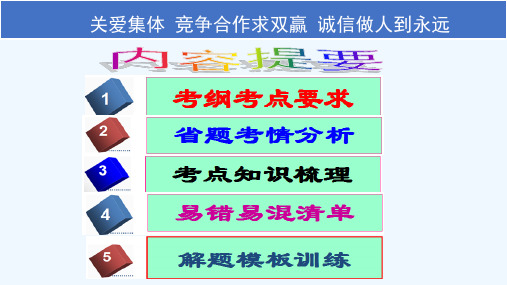 思想品德人教版八年级上册竞争合作求双赢 诚信是金复习课