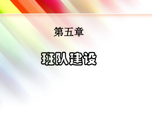 小学班队工作：原理与实践   全套课件-精品文档