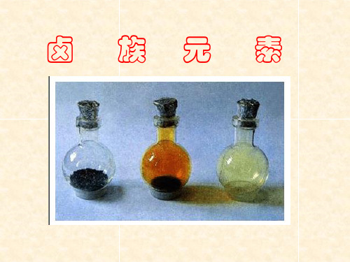 卤素课件