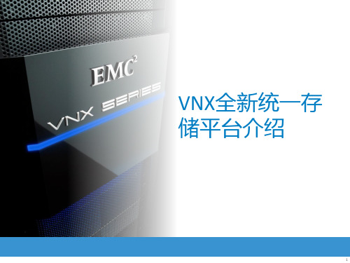 EMC VNX全新统一存储平台介绍