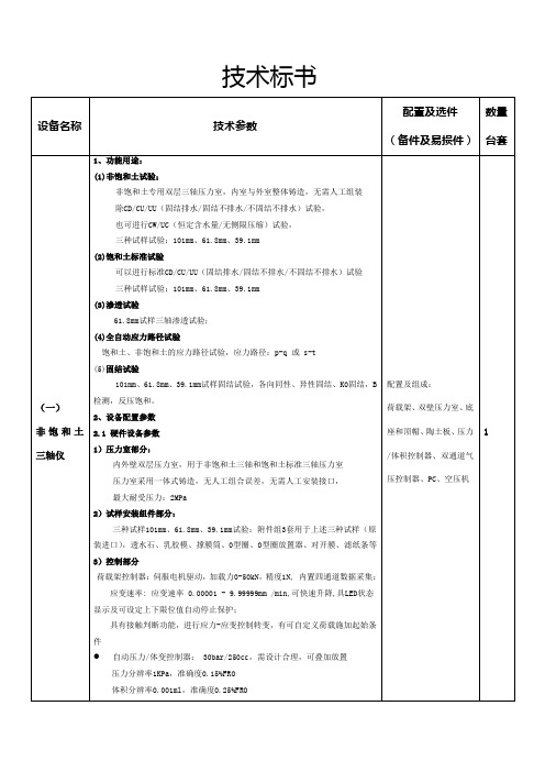 技术标书
