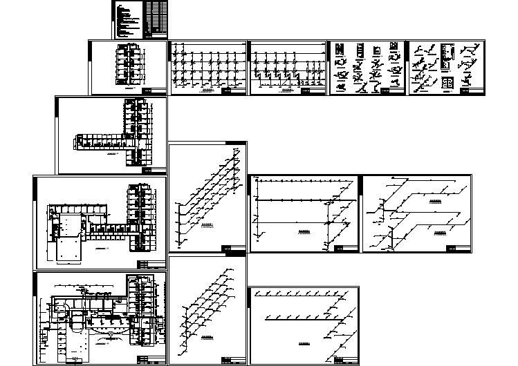 某地区大型酒店改建工程给排水设计图
