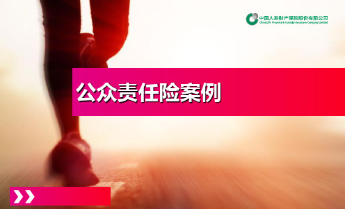 公众责任险PPT课件