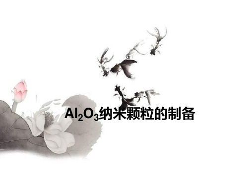 Al2O3纳米颗粒的制备