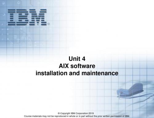 aix系统应用基础-04 software install