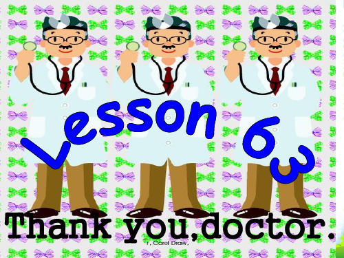 新概念英语NCE1_lesson63-64(共42页)课件