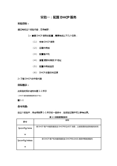 windows服务器DHC配置详解.售后服务