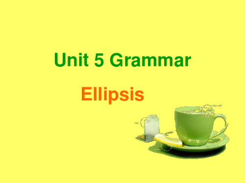 人教高中英语必修5 Unit5 Learning about Language课件
