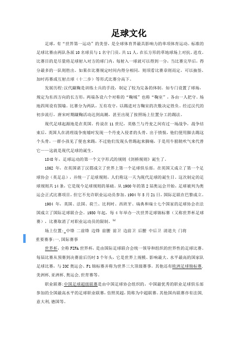足球文化