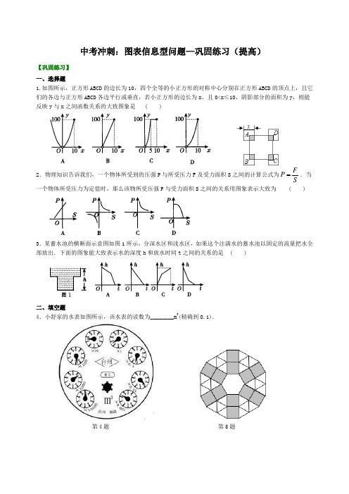 中考冲刺：图表信息型问题--巩固练习(提高)