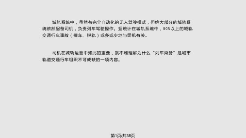 列车乘务PPT课件