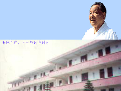 一般过去时ppt课件
