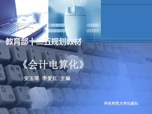 会计电算化 教学课件第11章 EXCEL在会计电算化中的应用