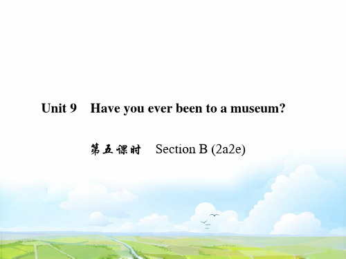 八年级英语下册Unit9Haveyoueverbee第五课时e)课件人教版